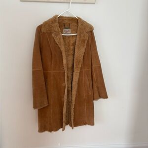 Warm Brown Teddy Jacket Vintage!